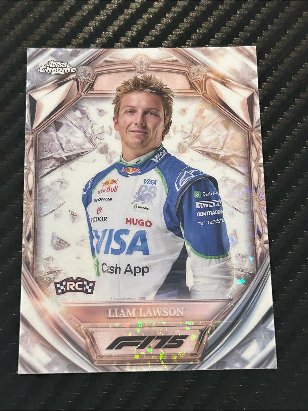 Topps Diamond 75th Anniversary Card - White & Silver